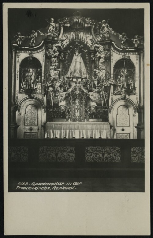 Gnadenaltar in der Frauenkirche, Rankweil