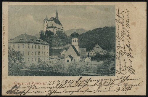 Gruss aus Rankweil : [Correspondenzkarte ...]