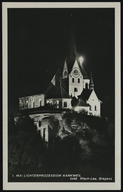 1. Mai Lichterprozession Rankweil