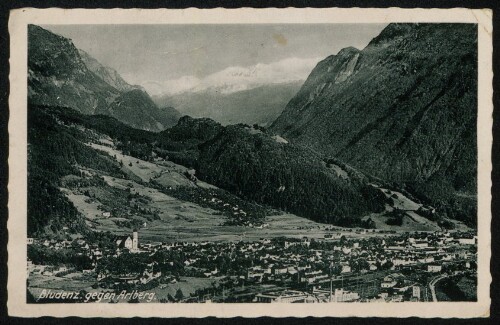 Bludenz gegen Arlberg