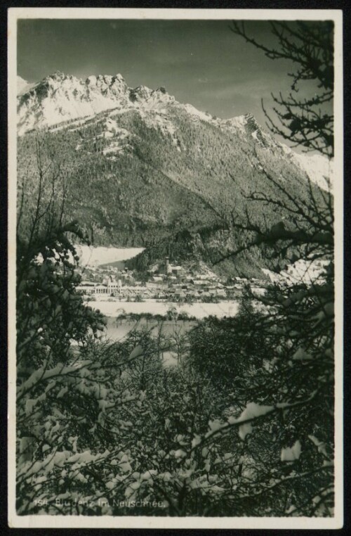 Bludenz im Neuschnee