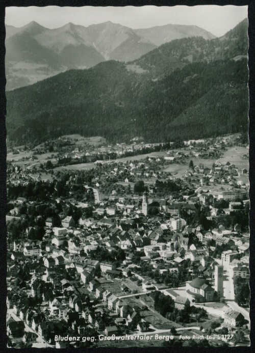 Bludenz geg. Großwalsertaler Berge