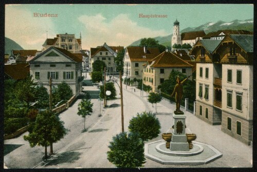 Bludenz Hauptstrasse : [Correspondenz-Karte An ... in ...]