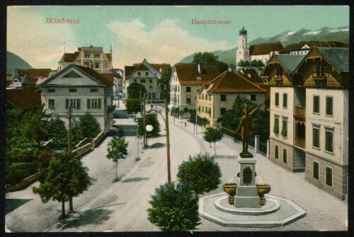 Bludenz : Hauptstrasse : [Correspondenz-Karte An ... in ...]