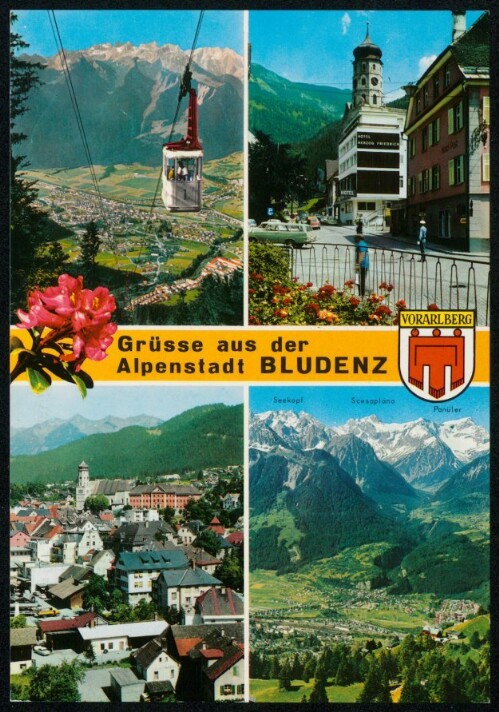 Grüsse aus der Alpenstadt Bludenz