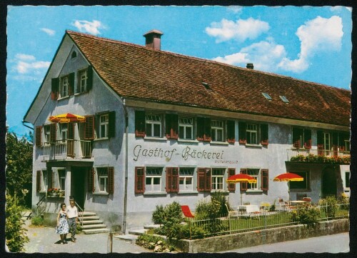 [Lochau] : [Gasthof und Bäckerei Mangold Lochau bei Bregenz ...]