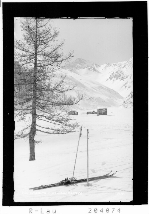 Val Chamins und Stammerspitze
