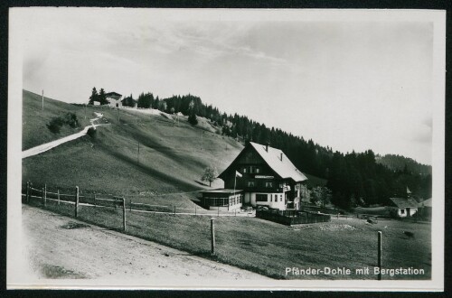 [Lochau] Pfänder-Dohle mit Bergstation