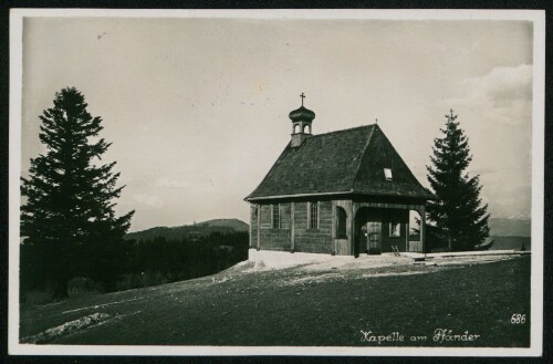 [Lochau] Kapelle am Pfänder