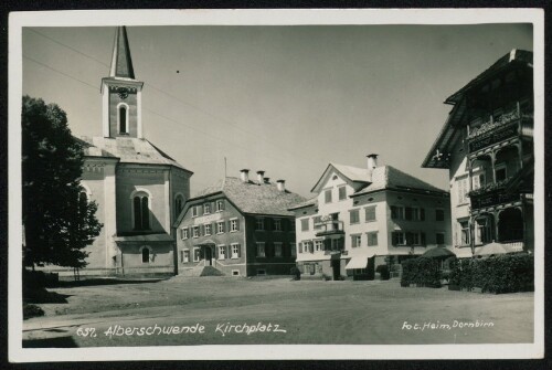 Alberschwende Kirchplatz