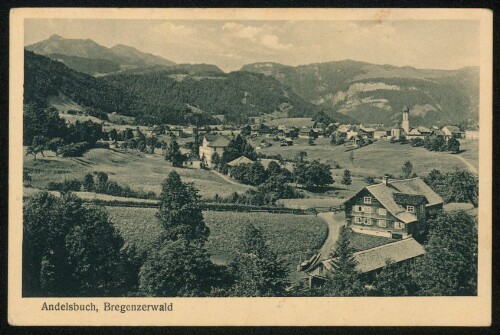 Andelsbuch, Bregenzerwald