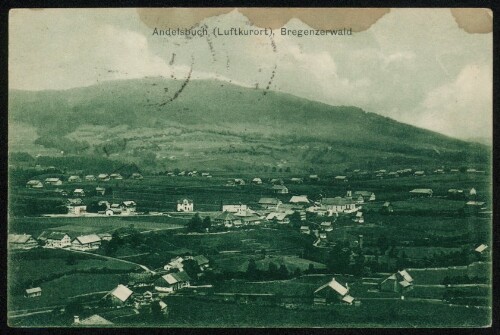 Andelsbuch (Luftkurort), Bregenzerwald : [Correspondenz-Karte ...]