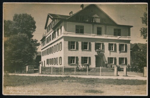 Erholungsheim Andelsbuch