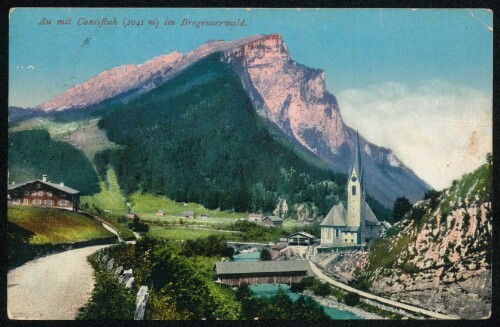 Au mit Canisfluh (2041 m) im Bregenzerwald