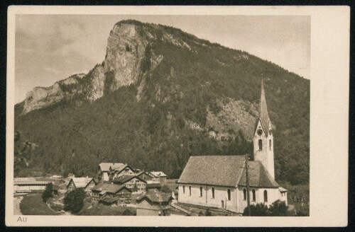 Au : [Au, 796 m, im Bregenzerwald ...]