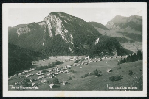 Au im Bregenzerwald