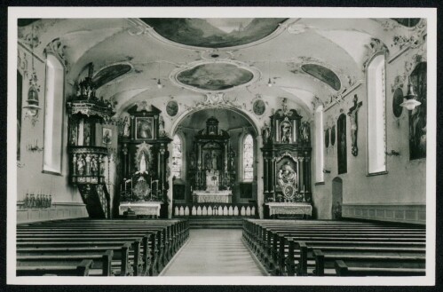 [Au] : [Pfarrkirche Au im Bregenzerwald ...]