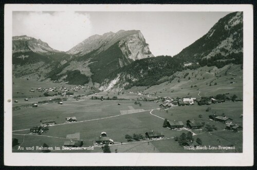 Au und Rehmen im Bregenzerwald