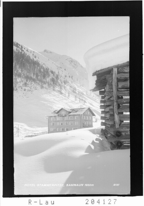 Hotel Stammerspitze / Samnaun 1850 m