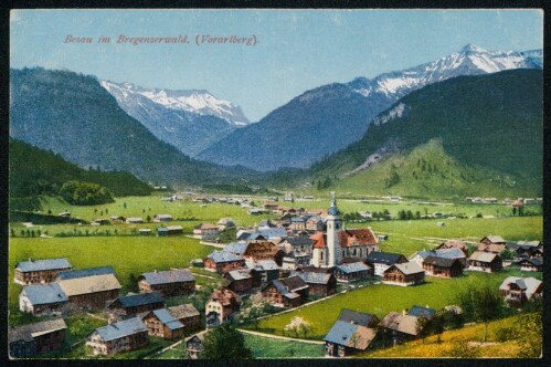 Bezau im Bregenzerwald (Vorarlberg)