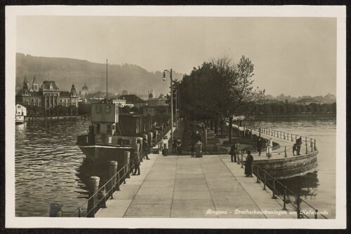 Bregenz - Drathschmidtanlagen am Hafenmolo