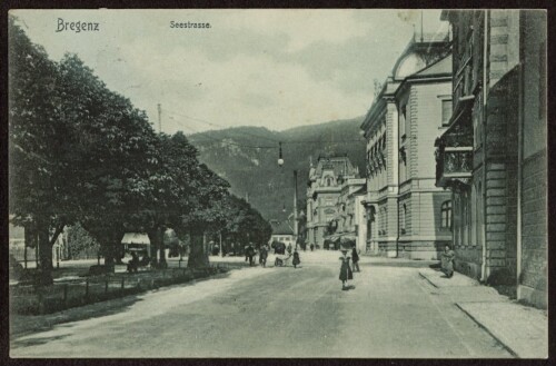 Bregenz Seestrasse : [Korrespondenz-Karte ...]