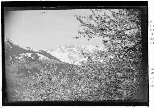 [Aus dem Montafon / Blick zu den Drei-Türmen]