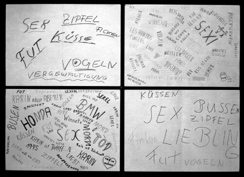 Schülerzeichnungen (Jussel Skandal)