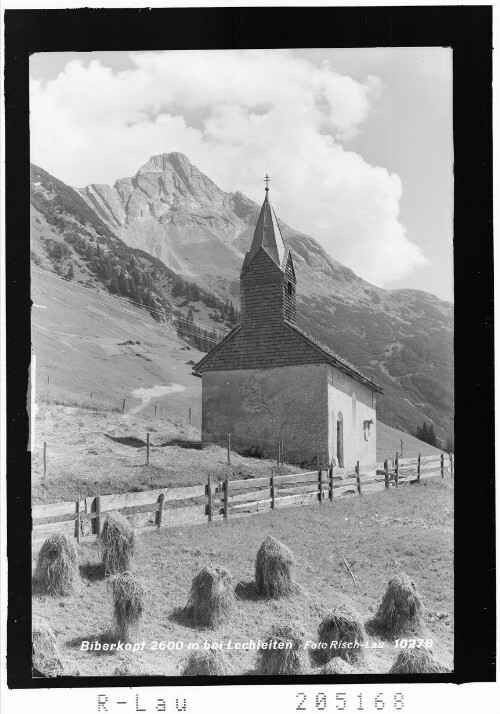 Biberkopf 2600 m bei Lechleiten