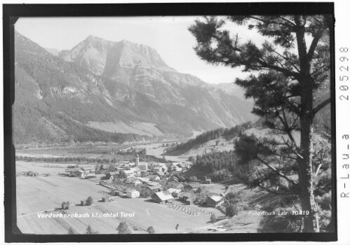 Vorderhornbach im Lechtal / Tirol