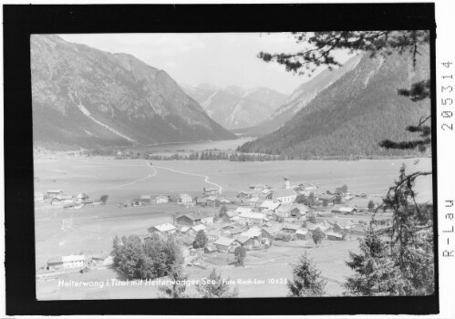 Heiterwang in Tirol mit Heiterwanger See