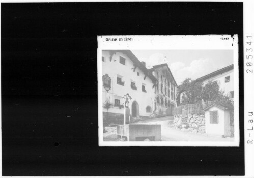 Grins in Tirol : [Aus Grins in Tirol]
