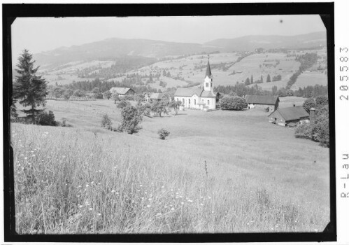 [Thal bei Sulzberg gegen Hirschberg]
