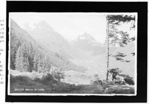 Galtür 1600 m in Tirol