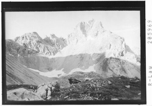 [Blick von Nordost zur Zimba]