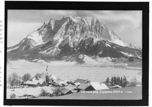 Lermoos gegen Zugspitze 2963 m