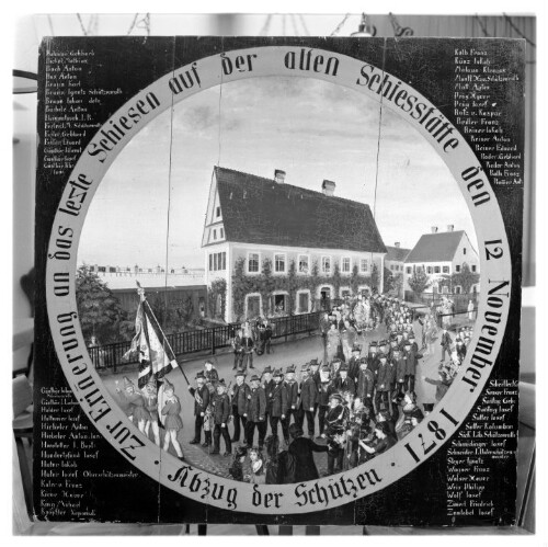 Schützenscheiben vom Berg Isel Bregenz