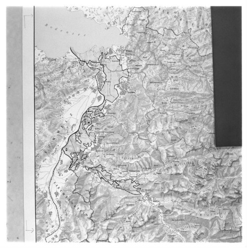 Raumplanung, Landkarte