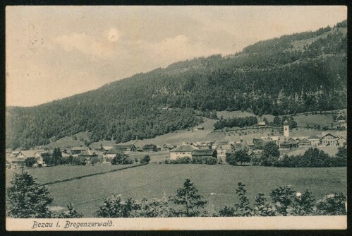 Bezau i. Bregenzerwald : [Postkarte - Carte postale ...]