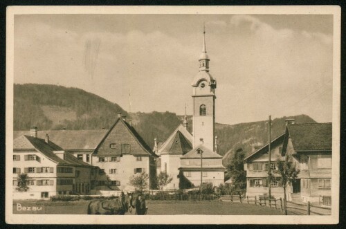 Bezau : [Bezau, 642 m, i. Bregenzerwald ...]