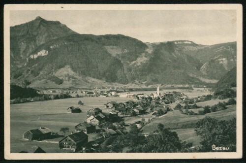 Bezau : [Bezau, 642 m, i. Bregenzerwald ...]