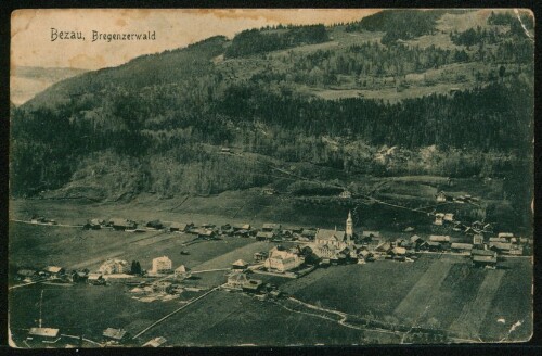 Bezau, Bregenzerwald : [Correspondenz-Karte ...]