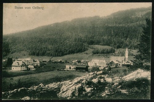 Bezau vom Oelberg