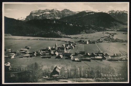 Bezau - Künzelsp., Canisfluh, Mittagspitze