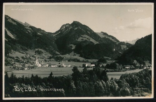 Bezau Vorarlberg : Winterstaude : Hoch Jfen