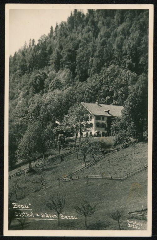  Brau  Gasthof z. Bären Bezau