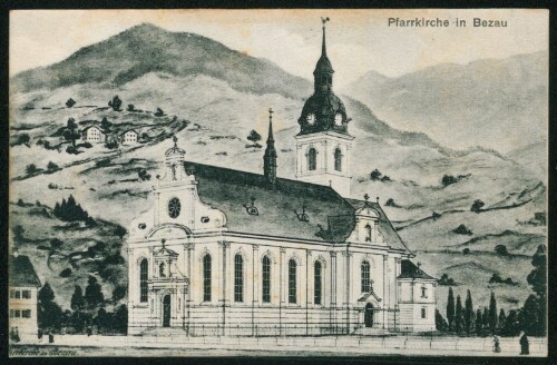 Pfarrkirche in Bezau : [Correspondenz-Karte ...]