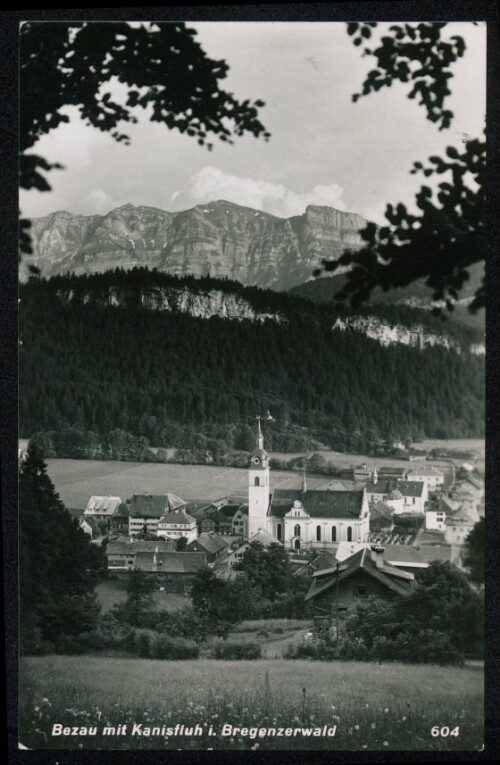 Bezau mit Kanisfluh i. Bregenzerwald