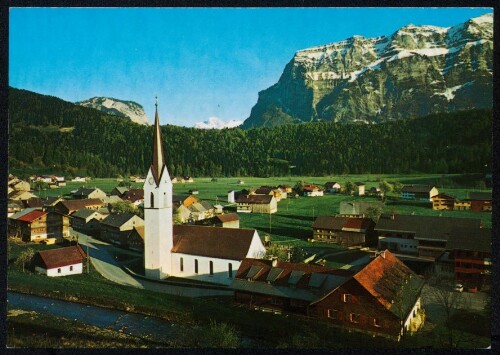 [Bizau] : [Bizau, 681 m, mit Kanisfluh, 2044 m Bregenzerwald - Vorarlberg - Österreich ...]