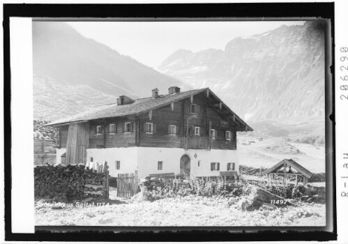 Tauernhaus Spital 1174 m / erbaut 1598 / Felbertal